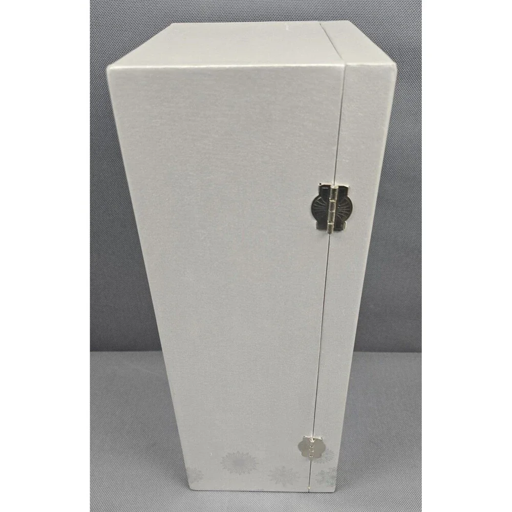 Waterford Snowflake Wishes Snowflake Joy Toasting Flute Italy 2 Charms W/ Box